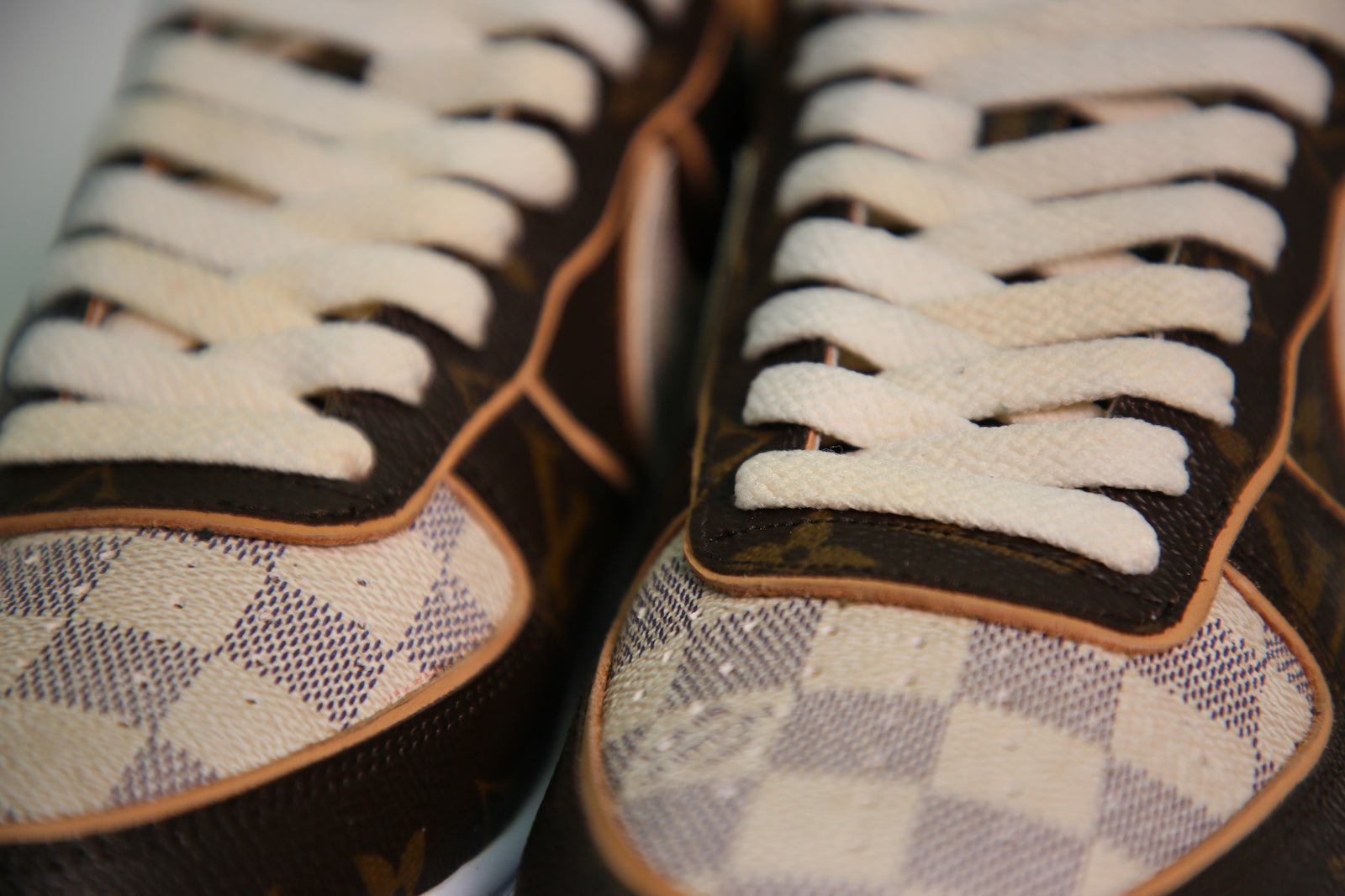 Up Close with the FF Louis Vuitton x Nike Air Force 1 in Yellow  Sneaker  Freaker